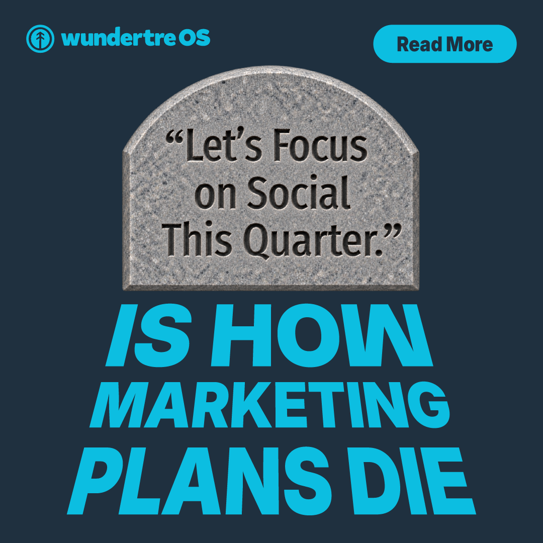 "Let's Focus on Social This Quarter" Is How Marketing Plans Die