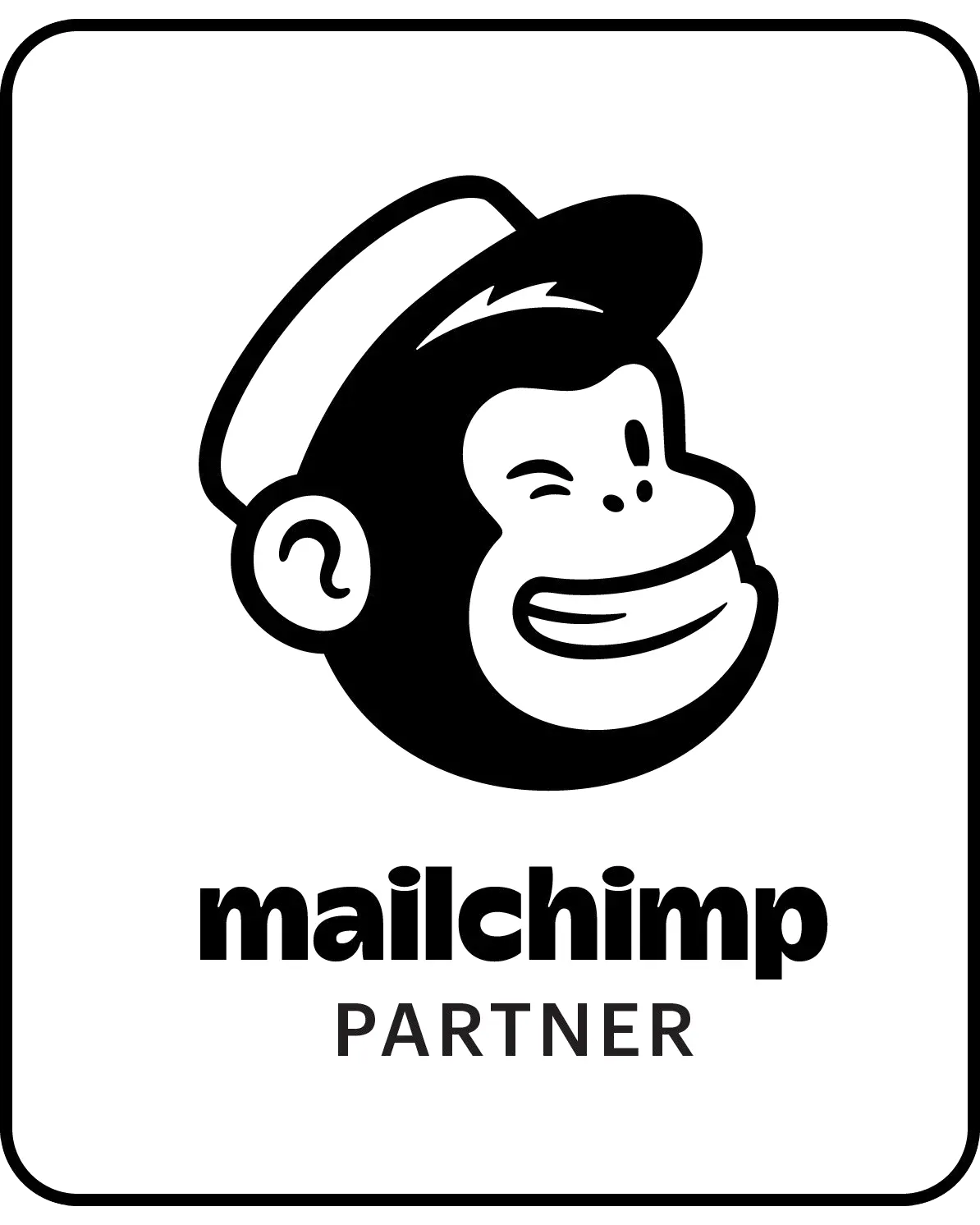Graphic certifying WunderTRE as a Mailchimp Partner
